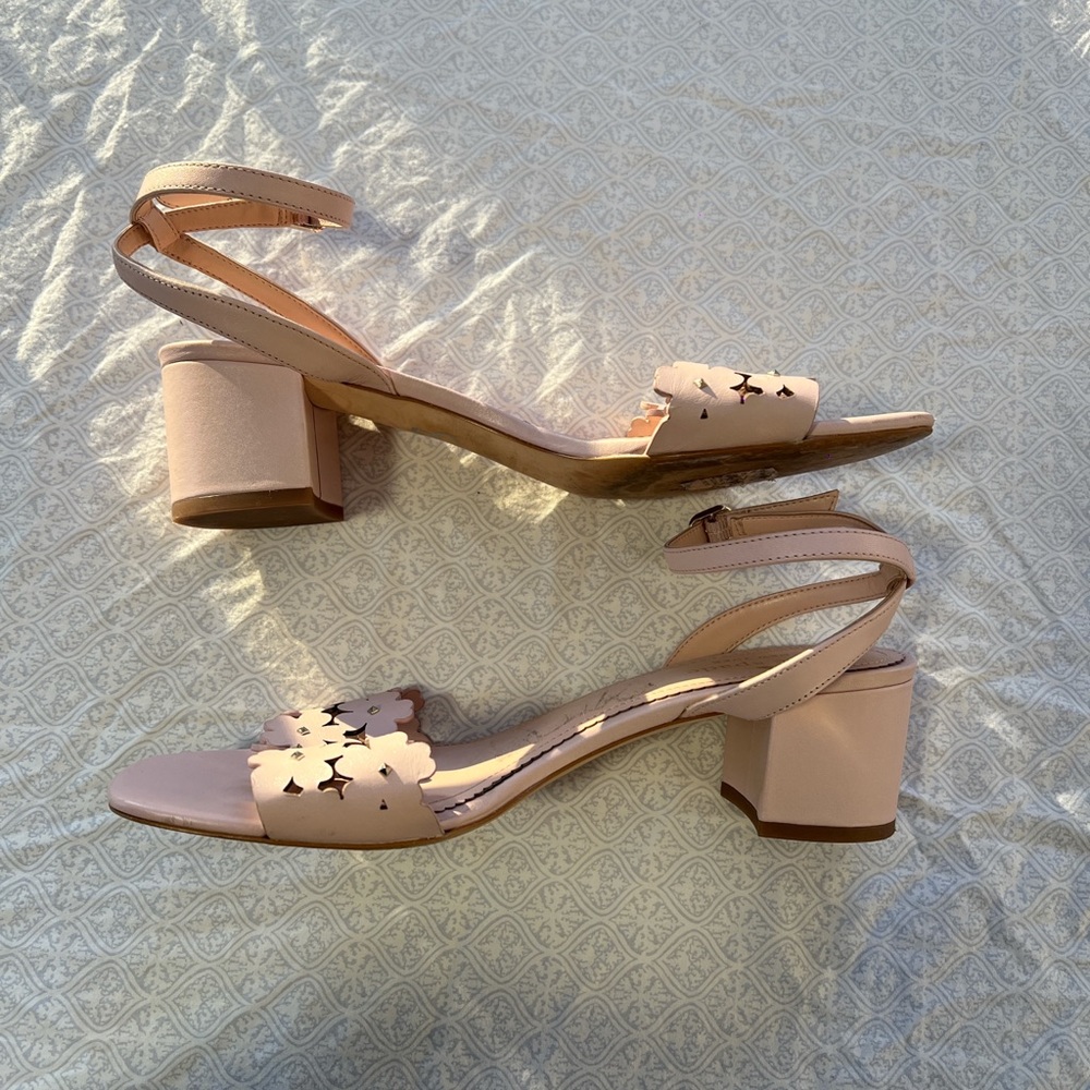 Kate Spade Blush Floral Sandals - Picture 4 of 8